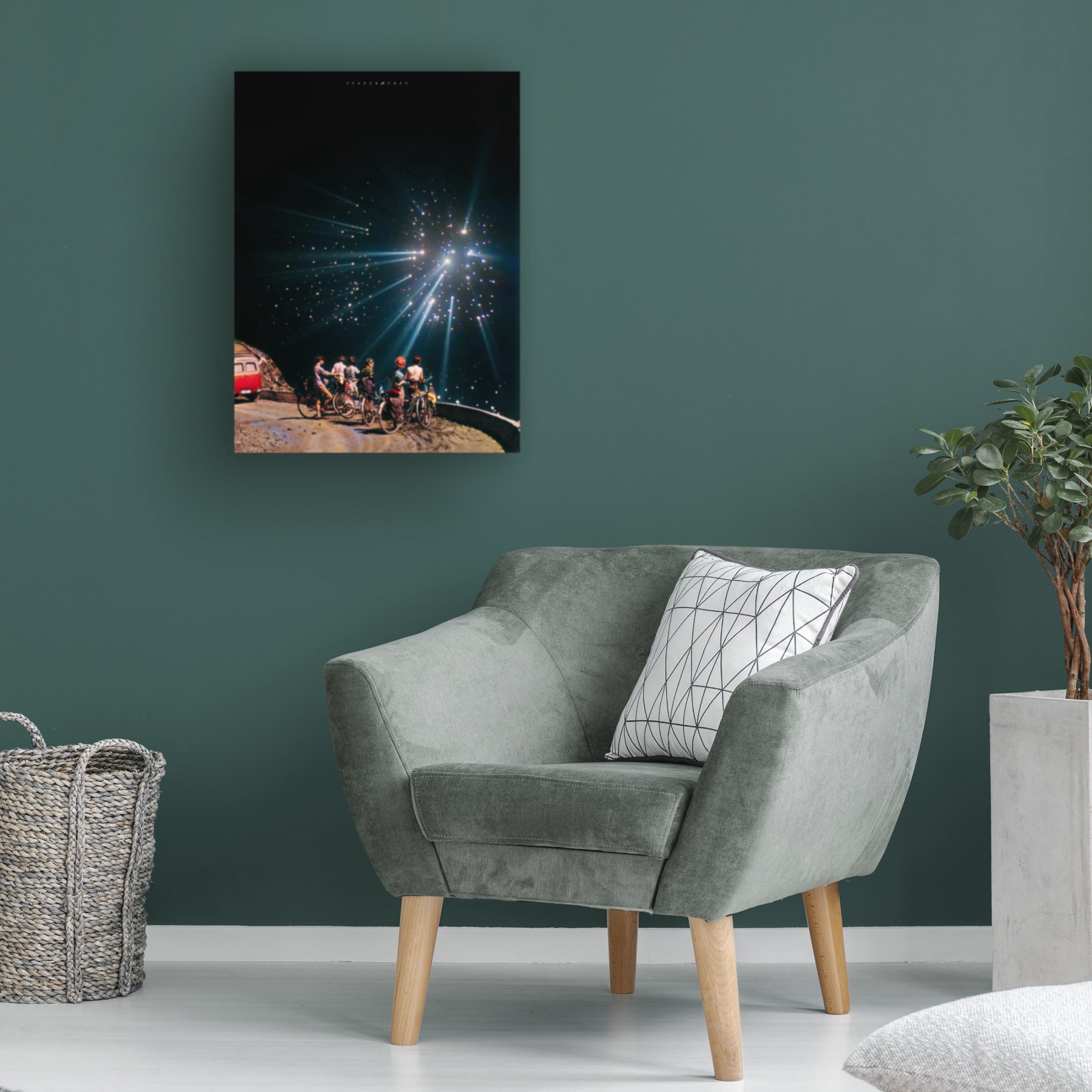 Trademark Fine Art spacerocket art 544 Canvas Wall Art