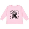 thumbnail image 3 of Inktastic Labradoodle Puppy Dog Girls Long Sleeve Toddler T-Shirt, 3 of 5