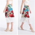 thumbnail image 4 of Santa Claus Chiffon Summer Dress with Polyester Straps - Women's Beach Dresses, 4 of 6