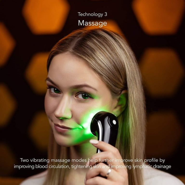 Pure Daily Care Luma 4-in-1 Anti-Wrinkle Facial Wand, LED