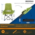 thumbnail image 4 of Silla Plegable Camping Playa Ecomlab Para Exterior Portatil, 4 of 10