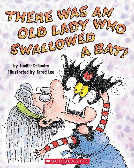 There Was an Old Lady Who Swallowed a Bat! (Paperback)