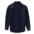 thumbnail image 4 of XDZJLR Men Shirt Spring And Winter Cargo Loose Pocket Coat Shirts for Men, 4 of 7