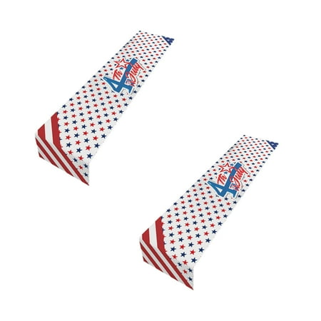 

Xubond Home Decor American Flag 4th July Patriotic Memorial Day Table Runner Independence Holiday Kitchen Decoration Indoor Outdoor Home Party Banner Custom Banner