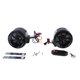 thumbnail image 1 of Sistema de altavoces estéreo de audio con manilr de motocicleta negro resistente al agua Baoblaze Altavoces estéreo de motocicleta, 1 of 8