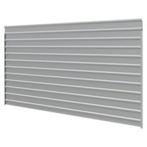 Arrow 9 x 29 x 9 ft Eggshell Single Side Wall Kit for Steel Carport