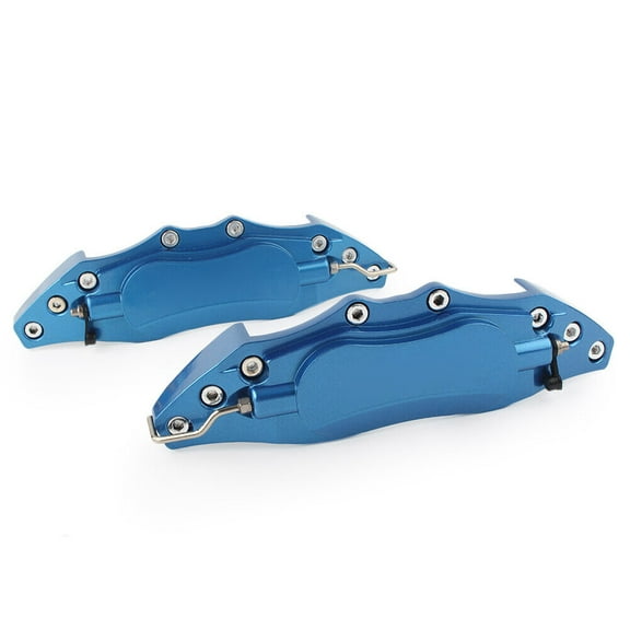 Blue car 3D disc brake caliper cover large universal front and rear kit 18 "wheels-