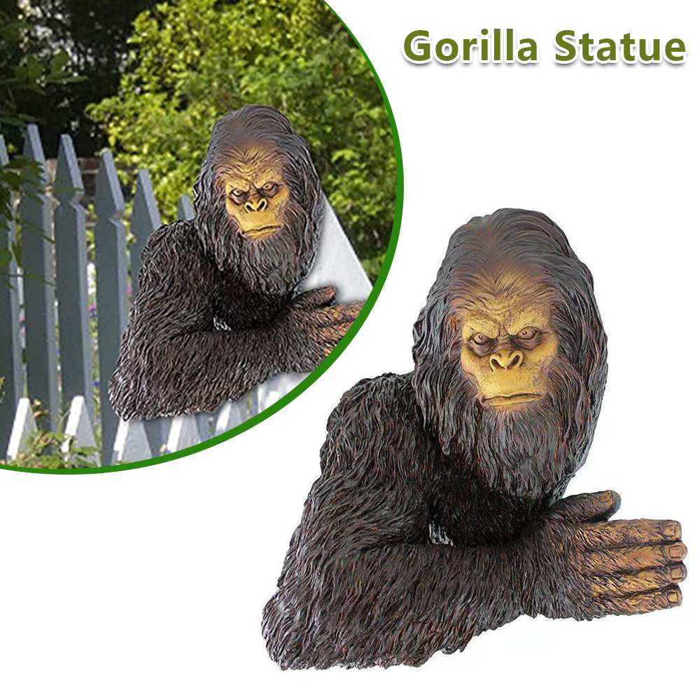 Buy Willstar The Bashful Yeti Tree Statue Bigfoot Tree Hugger 3D