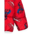 thumbnail image 6 of Spider-Man Little and Big Boys Graphic Zip Puffer Jacket, Lightweight, Sizes 4-12, 6 of 6