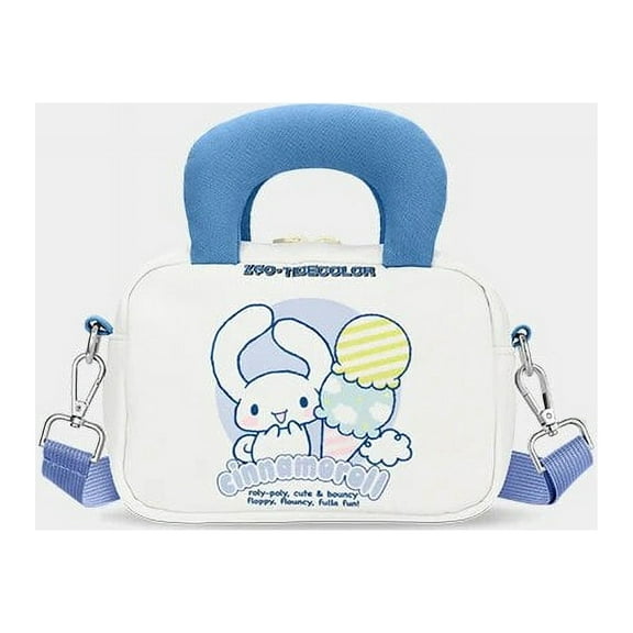 Sanrios Cinnamoroll Kuromi Anime Slanting Backpack Cute Handheld Small Square bag Cartoon Shoulder Bag Birthday Gift for Friend
