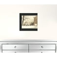 thumbnail image 3 of HomeRoots 11 x 19 x 1 in. Back Door Black Framed Print Wall Art, 3 of 3