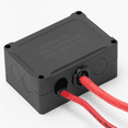 thumbnail image 2 of 500A Marine Busbar 48V Automotive Distribution Block High Current 6 Studs with Red Black Cover Yacht Auto Junction Box, 2 of 8
