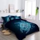 thumbnail image 2 of Juego de Cama Tortuga Marina Teal Turquoise Twin Size Bed-in-A-Bag 8-Piece, 2 of 7