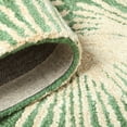 thumbnail image 6 of NICOLE MILLER NEW YORK Kendall Slinky Geo Handcrafted Area Rug, 100% Wool Rug, Green, 5'x7’, 6 of 9