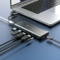 thumbnail image 3 of j5create USB-C Dual 4K HDMI 10Gbps Mini Dock (2.24x5.8in and 4oz) 100W, JCD398, 3 of 6