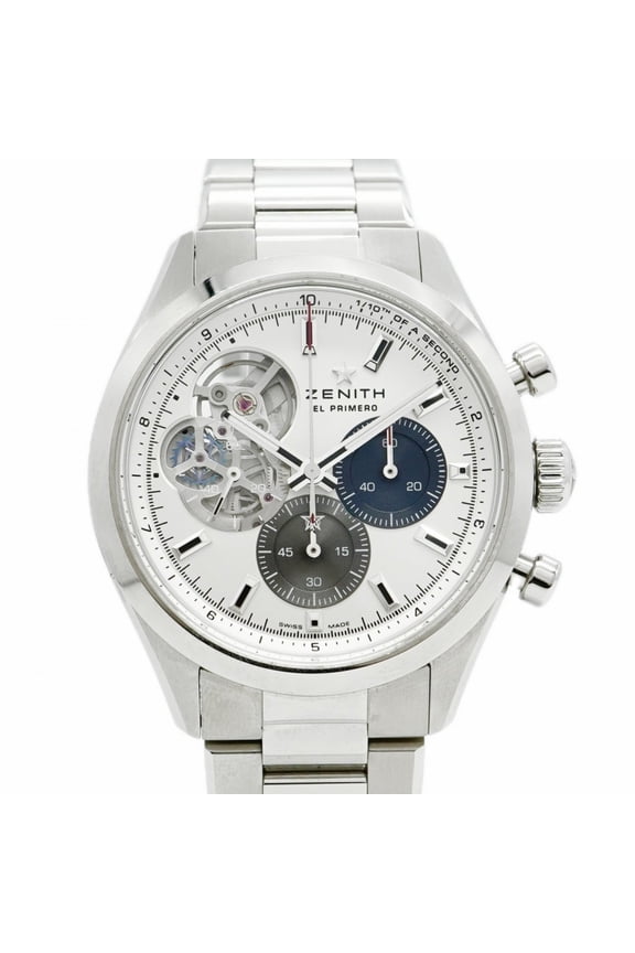 Pre-Owned Zenith Chronomaster 03.3300.3604 69.M3300 Skeleton Dial Men's Watch