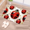 thumbnail image 5 of Ladybird Polyester Outdoor Carpet Office Mat Chair Mat Non-Slip Machine Washable, 5 of 6
