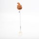 thumbnail image 1 of Ofertas Únicas 1 Pc Varita para Jugar con Gato de Patrón de Calabaza Portátil para Interior de Plástico Naranja, 1 of 3