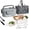 Gray, variant on Cook With Color Heated Lunch Box Electric Food Warmer for Adults, Leakproof Insulated Portable Bento Box, 1.5L Grey