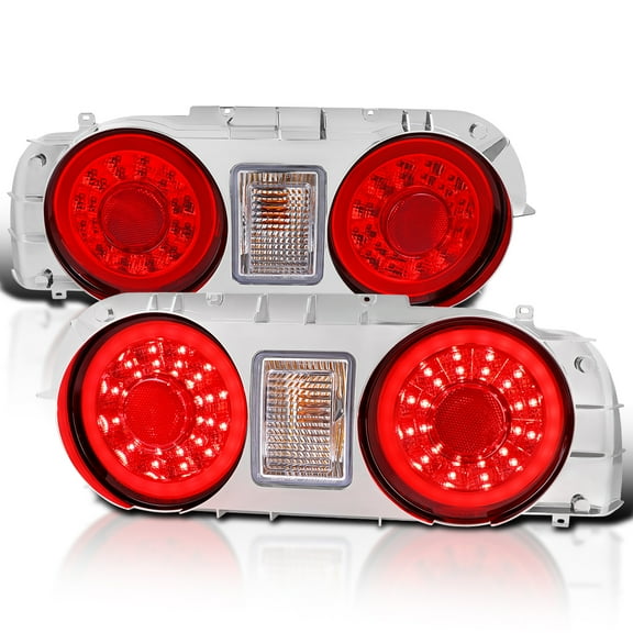 Spec-D Tuning LED Tail Lights Compatible with 1989-1994 Nissan Skyline GTR GTS R32 Left Right Assembly