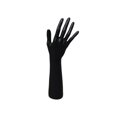 thumbnail image 4 of Xingzhi Mannequin Hand Jewelry Display Holder Support Hand Shop Chain for Model Black 25.5cm 1Set, 4 of 6