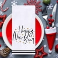 thumbnail image 3 of Happy New Year Kitchen Towels Dish Towels, 18x26 Inch Holiday Festival Decoration Hand Towels Set of 2, 3 of 6