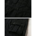 thumbnail image 4 of 1pcs three-dimensional pocket overalls--eight pockets black, 4 of 5