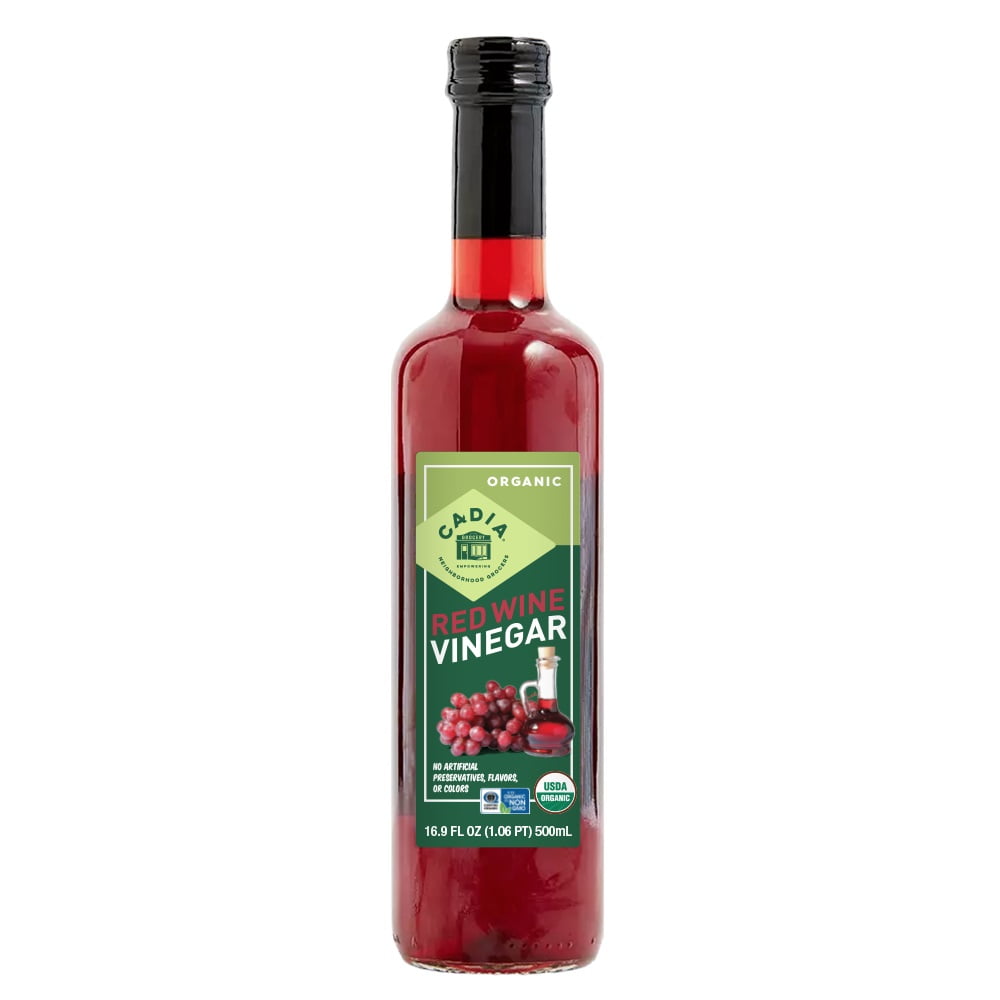 Cadia Organic Red Wine Vinegar, 16.9 Oz