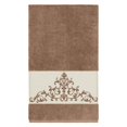 thumbnail image 4 of Linum Home Textiles Scarlet Embellished Bath Towel Set Color: Cream Size: 4PC SET, 4 of 7