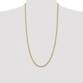 thumbnail image 5 of Auriga Fine Jewelry 14K Yellow Gold 2.5 mm Regular Rope Chain Necklace for Women 28", 5 of 7