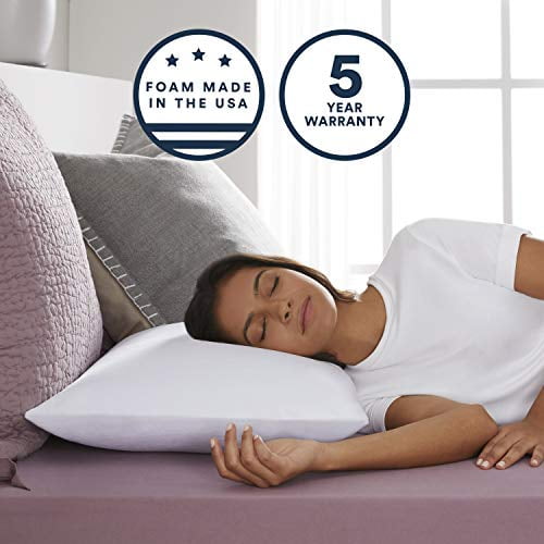 Sleep Innovations Classic Memory Foam Pillow with Breathable Knit Cover