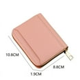 thumbnail image 2 of MUSOIE Small Wallet for Women RFID Blocking Credit Card Holder Zip Around Double Compartment Wallet, 2 of 5