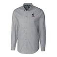 thumbnail image 2 of Men's Cutter & Buck Charcoal Delaware Fightin' Blue Hens Vault Stretch Oxford Long Sleeve Button-Down Shirt, 2 of 3