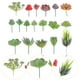 thumbnail image 2 of 18 piezas de suculentas artificiales no tocadas seleccionas una planta suculenta falsa en tallos verdes, 2 of 7