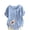 A214 Light Blue, variant on Women's Watercolor Dragonfly Tops Short Sleeve Round Neck Linen Blouses Button Decor Tunic Shirts Soft Lightweight Loose Fit Breathable for Daily