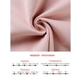 thumbnail image 5 of DARING DIVA Knee Length Pencil Cap Sleeve Belted Sheath Dress XL Pink, 5 of 6