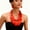 red, variant on Boho Wood Necklace Earring Set Women Tribal Fashion Costume Jewelry World Cup Mother Day Festival Party Wedding Travel Bridge Costume Accessory