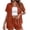 Orange #001, variant on Linen Short Sets for Women Summer 2 Piece Casual Lounge Sets Button Down Shirt and Drawstring Shorts Outfits, M