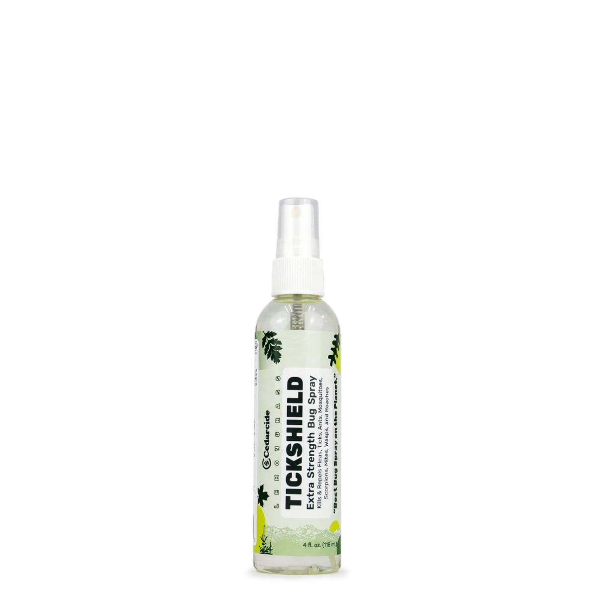 Cedarcide Tickshield Extra Strength with Lemongrass (4oz) Cedar Oil