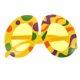 thumbnail image 1 of KAKOWELY 1 par de gafas de fiesta con marco y temática de Pascua, adorno para decoración navideña., 1 of 5