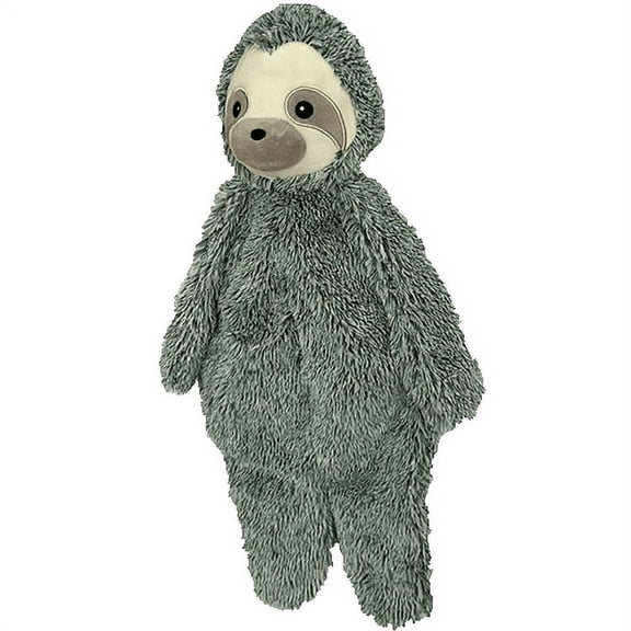 Petlou 19" Floppy Sloth Dog Toy Gray