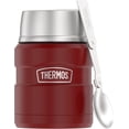 thumbnail image 1 of Termo de Comida Aislado con Cuchara, 473 ml, Rojo Rústico THERMOS 1, 1 of 4