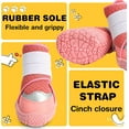 thumbnail image 5 of Dog Shoes for Small Dogs, Puppy Dog Boots & Paw Protectors for Winter Snowy, Summer Hot Pavement, Outdoor Walking Adjustable Small Dog Shoes, Indoor Hardfloors Anti Slip Dog Booties, 5 of 5