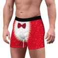thumbnail image 6 of TAIAOJING Mens Boxer Briefs Funny Novelty Underwear Christmas Print Flat Slim Long Breathable Underwear Sports Fashionable Casual Sports Boxers With Close Fitting Underpants, 6 of 8