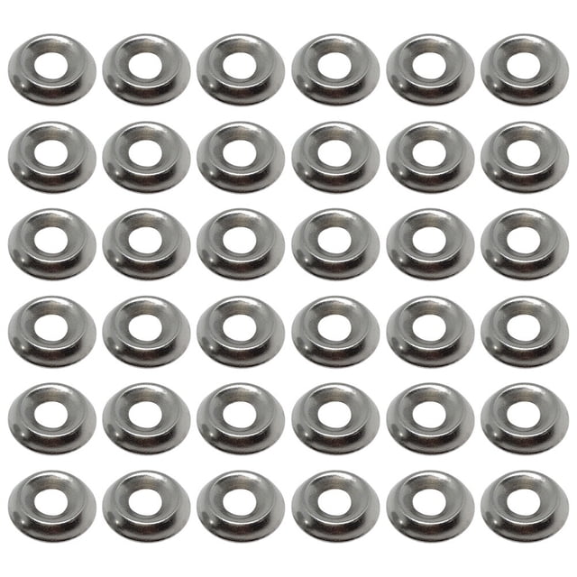 MasteelfCA 100 Pcs Fixing Washers Screw Washers Corrosion-resistant Bowl-shaped Gaskets