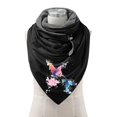 thumbnail image 2 of Women's Scarves Fashion Women Printing Button Soft Wrap Casual Warm Scarves Shawls, Women's Accessories Scarf, 2 of 2