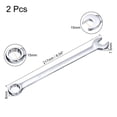 thumbnail image 2 of 2packs 15mm Combination Wrench with Offset 12-Point Box End and Angled Open End, 2 of 6