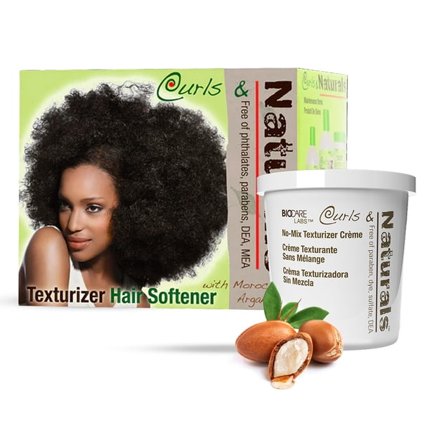 Suavizante texturizador para el cabello Curls & Naturals con aceite de argán marroquí