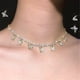 thumbnail image 3 of Collar para mujer, joyería para mujer, joyería para mujer, collar con colgante de oro rosa para mujer, cadena para suéter, regalo para mujer, collar con colgante, 3 of 4
