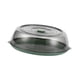 thumbnail image 4 of Tapa para plato redondo con asa, portátil, multifuncional, transparente para alimentos verde, 4 of 9